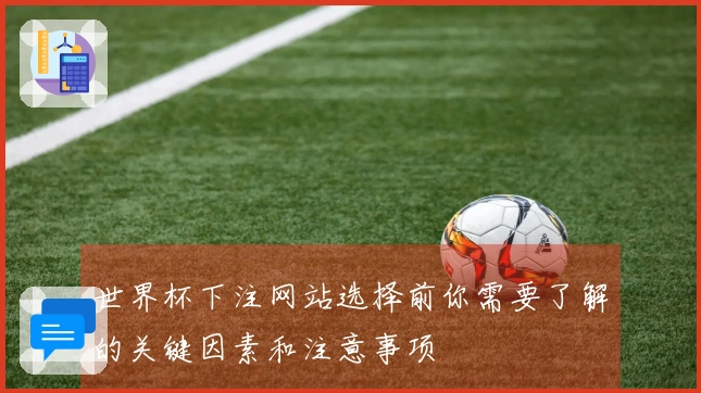世界杯下注网站选择前你需要了解的关键因素和注意事项